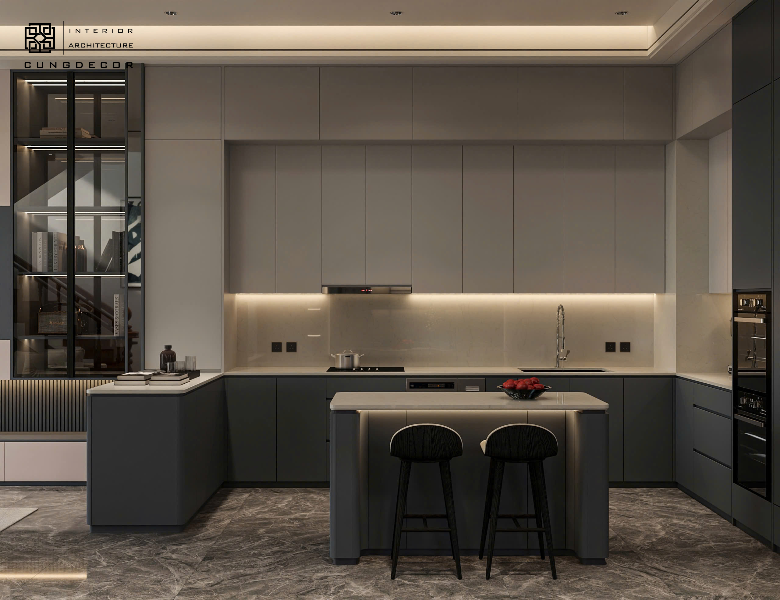 Nhà phố hiện đại